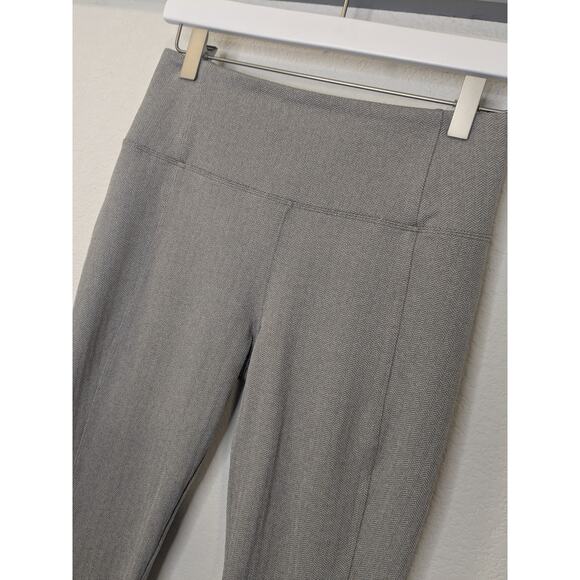 ATHLETA Delancey Herringbone Tights Work Pants Beige Womens Size Small - Picture 2 of 8